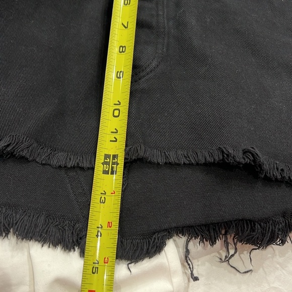 One Teaspoon Fox Black Junkyard Jean Skirt - Picture 5 of 6